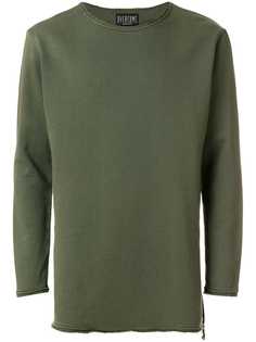 frayed edges sweatshirt Overcome