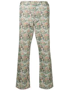 укороченные брюки с принтом Comme Des Garçons Vintage