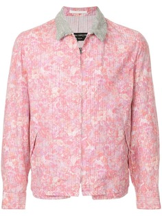 куртка с цветочным принтом с застежкой на молнии спереди Comme Des Garçons Vintage