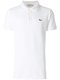 рубашка-поло с вышитым логотипом Maison Kitsuné
