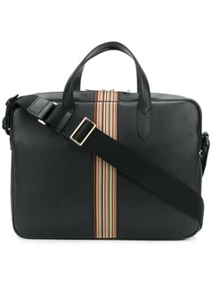 сумка с фирменной полоской Paul Smith