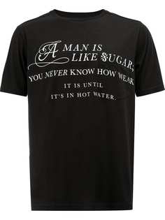 футболка 'A Man Is Like Sugar' Takahiromiyashita The Soloist