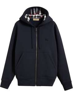 толстовка с капюшоном с клетчатой отделкой Burberry