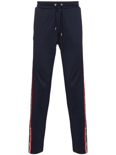 спортивные брюки с полосками с логотипом по бокам Moncler