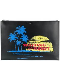 клатч 'Waiting for Sunset' Saint Laurent