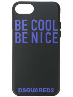 чехол для iPhone 7/8 'Be Cool Be Nice' Dsquared2