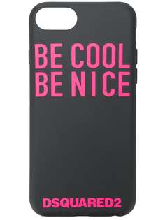 чехол для iPhone 7/8 'Be Cool Be Nice' Dsquared2