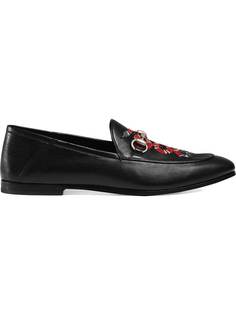 лоферы с королевской змеей Gucci