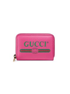 визитница с принтом логотипа Gucci
