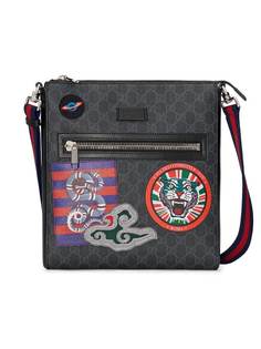 сумка-мессенджер 'Night Courrier GG Supreme' Gucci