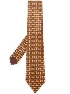 галстук с узором Hermès Vintage
