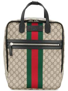 рюкзак 'GG Supreme' с полоской Web Gucci