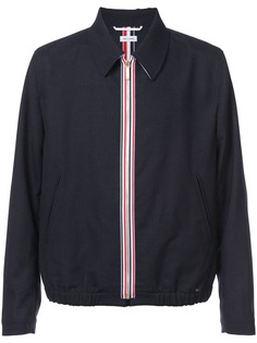 куртка на молнии с декоративным кантом Thom Browne