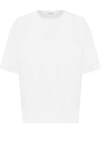 Хлопковая футболка с круглым вырезом Dries Van Noten