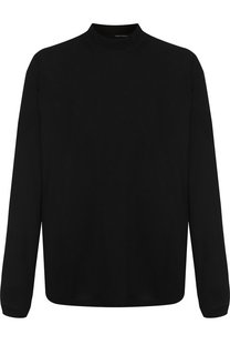 Хлопковый лонгслив с круглым вырезом Isabel Benenato