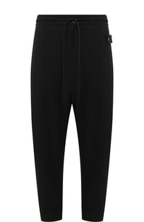 Шерстяные брюки прямого кроя с заниженной линией шага Isabel Benenato