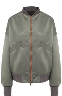 Бомбер на молнии свободного кроя Yohji Yamamoto
