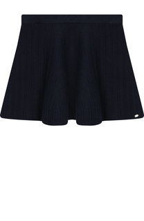 Юбка свободного кроя из смеси хлопка и шерсти Tartine Et Chocolat