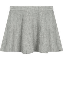 Юбка свободного кроя из смеси хлопка и шерсти Tartine Et Chocolat