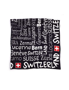 Шелковый платок Switzerland Vetements