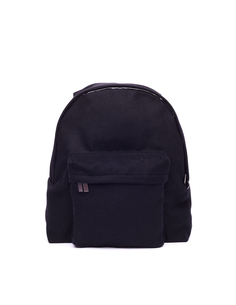 Черный шерстяной рюкзак Yohji Yamamoto