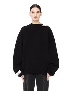 Свитшот с вырезом на плече Vetements