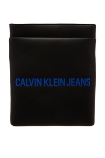 Прямоугольная сумка с синим логотипом Calvin Klein