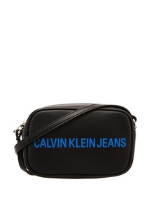 Черная сумка с логотипом Calvin Klein