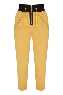 Брюки с контрастным поясом Pullstring Yuzhe Studios