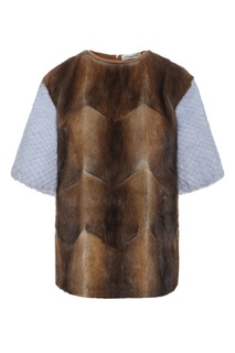 Меховой джемпер Color Temperature