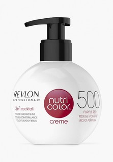 Маска для волос Revlon Professional NUTRI COLOR, для тонирования волос, пурпурно-красный, 270 мл