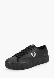 Кеды Fred Perry HUGHES FLATFORM LOW COATED CANVAS