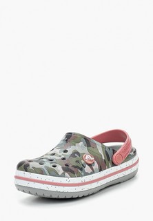 Сабо Crocs Crocband Camo Speck Clog K