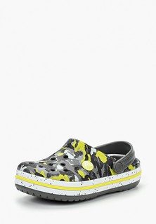 Сабо Crocs Crocband Camo Speck Clog K