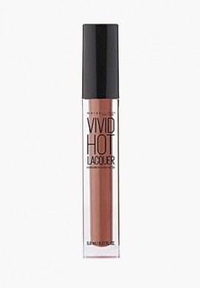 Помада Maybelline New York Vivid Hot Lacquer, смягчающая, оттенок 62, Charmer, 5 мл