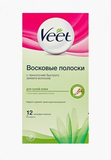 Воск для депиляции Veet для сухой кожи, 12 шт