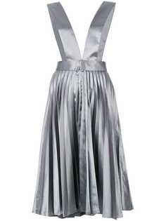 плиссированная юбка металлик Comme Des Garçons Vintage