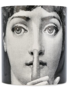 ароматическая свеча в стакане с рисунком Fornasetti Profumi