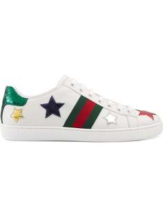 кроссовки 'Ace' с вышивкой Gucci