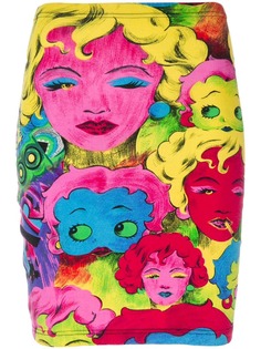 юбка с принтом 'Betty Boop' Versace Vintage