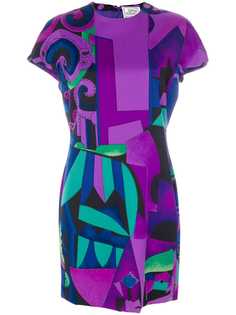 платье с короткими рукавами Versace Vintage