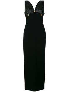 вечернее платье с отделкой Versace Vintage