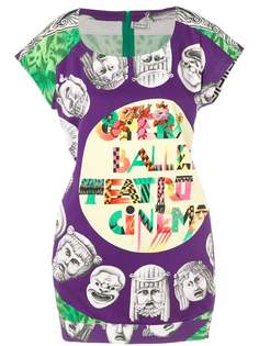 платье мини 'Opera Balletto' Versace Vintage