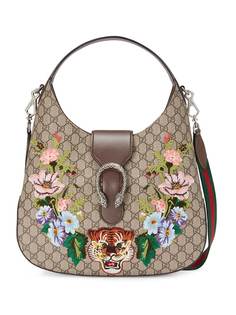 средняя сумка-хобо 'Dionysus' с вышивкой Gucci