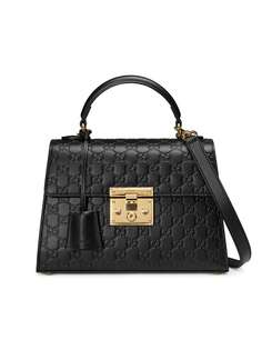 сумка с верхней ручкой 'Padlock Gucci Signature' Gucci