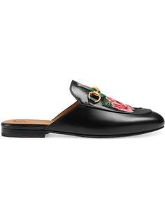 кожаные мюли 'Princetown' Gucci