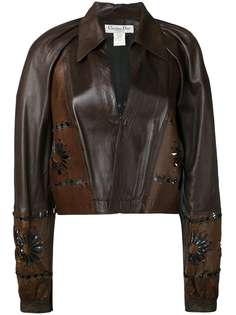 куртка с вырезами Christian Dior Vintage