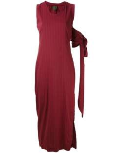длинное платье в полоску Romeo Gigli Vintage