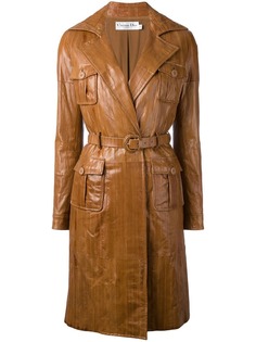 пальто со вставками Christian Dior Vintage