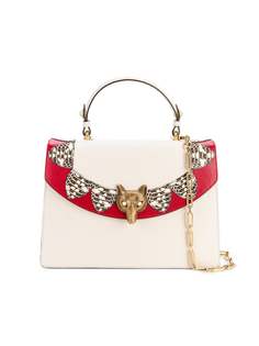 сумка-тоут с принтом 'Loved' Gucci